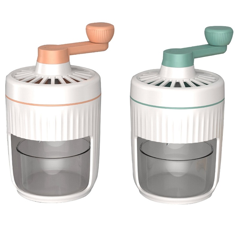 Hand-cranked Ice Shaving Machine Small Household Ice Crusher Hand-cranked Smoothie Machine Hail Ice Machine Kitchen Gadgets - Image 3