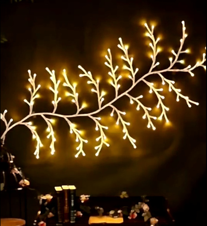 Vines With Lights Christmas Garland Light Flexible DIY Willow Vine Branch LED Light For Room Wall Wedding Party Decor - Image 9