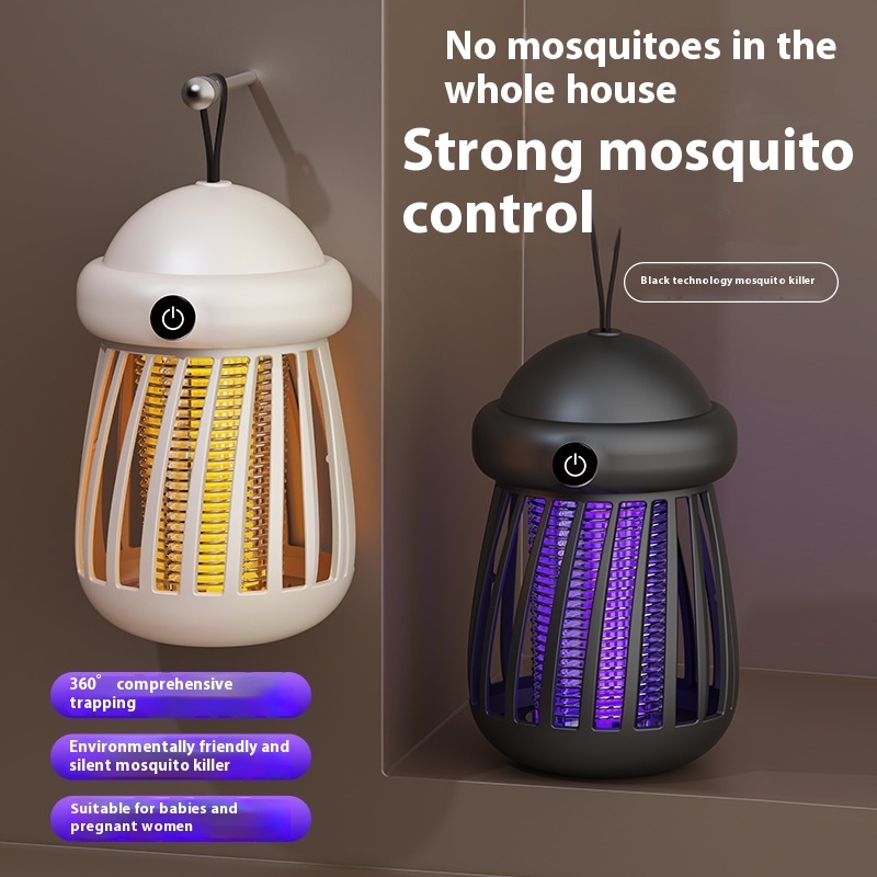 Mosquito Killer Lamp Insect Repellent Radiation Less Mute Electric Insect Trap Usb Charging Outdoor Mosquito Killer Repellent - Image 5
