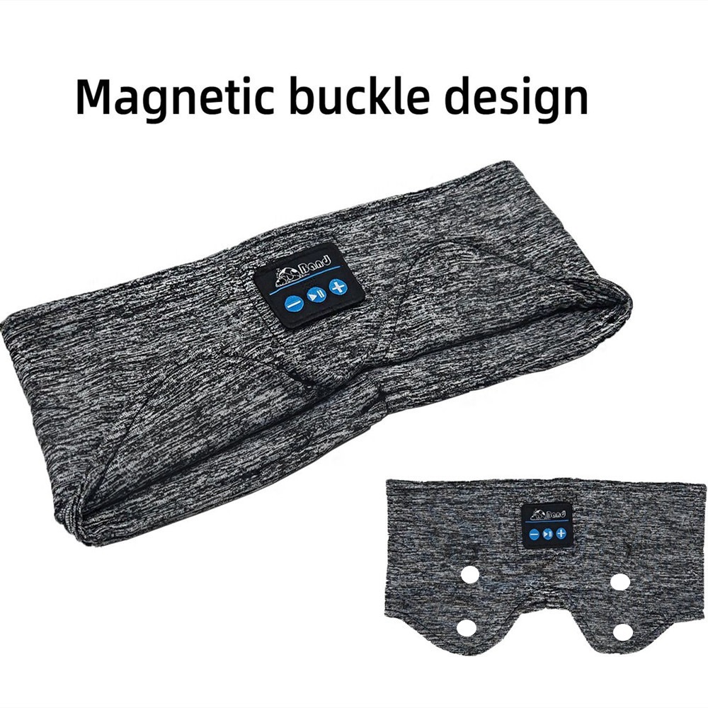 Headscarf Eye Mask Dual-use Music Headset Bluetooth Hair Band Sleeping - Image 2