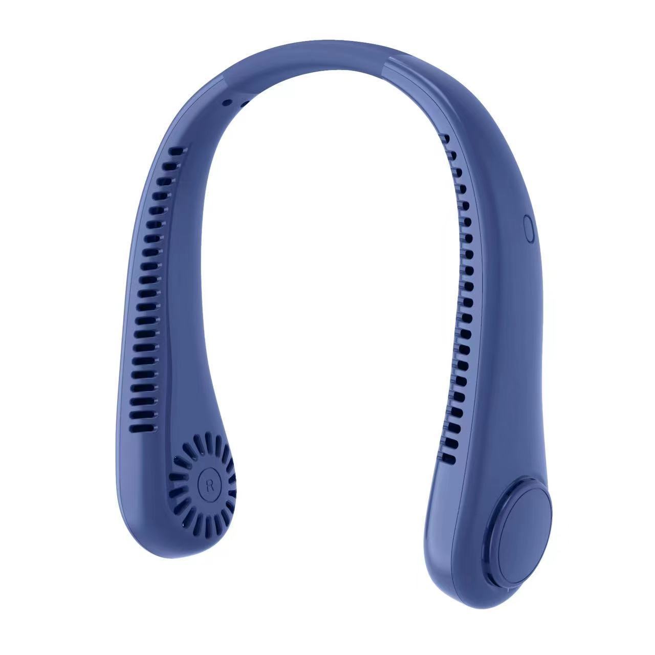 Rechargeable Neck Fan Hands Free USB Mini Fan Traveling Outdoor Sports Fans Portable Lazy Bladeless Hanging Neck Fan - Image 4