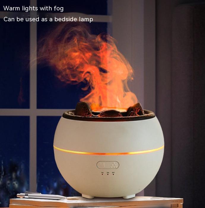 Flame Aroma Diffuser Household Desk Aromatherapy Humidifier - Image 4