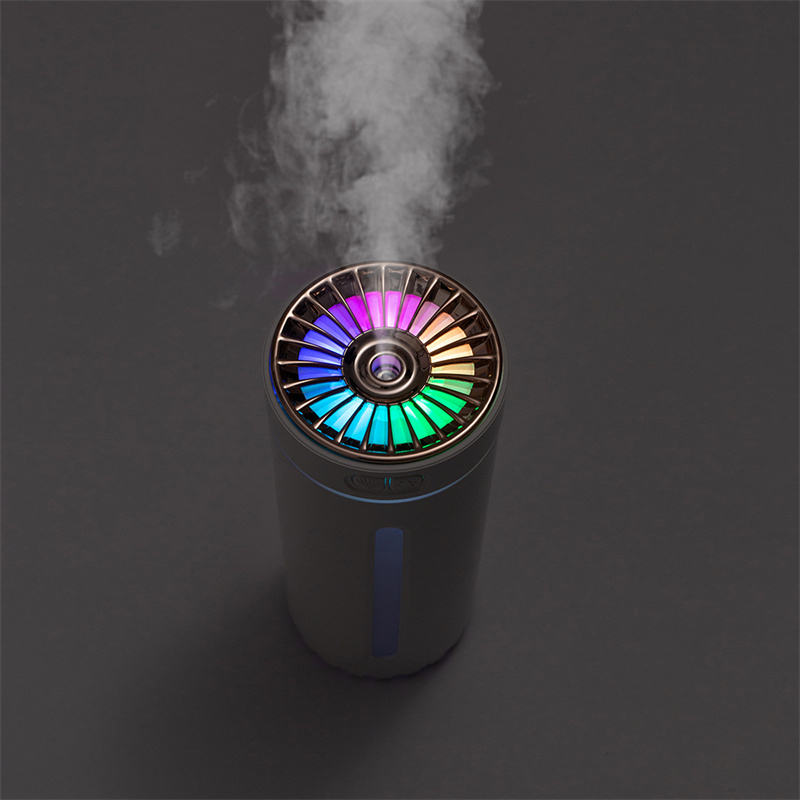 Wireless Air Humidifier Colorful Lights Mute Ultrasonic USB Fogger Diffuser Purifier 800mAh Rechargeabl Cool Mist Maker For Car - Image 8