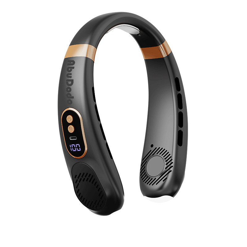 New USB-Charging Smart Bladeless Neck Fan - Image 3