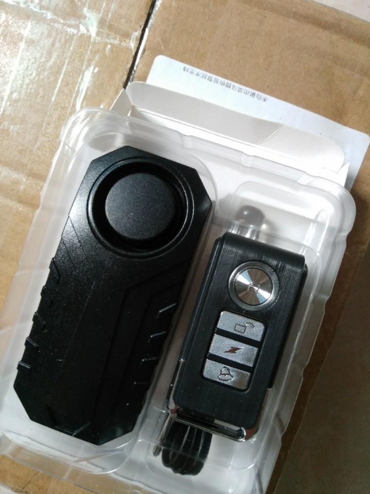 Elecpow Bike Alarm Remote Control Waterproof Electric Bicycle Motorcycle Anti-Theft Alarm Vibration Sensor - Image 3