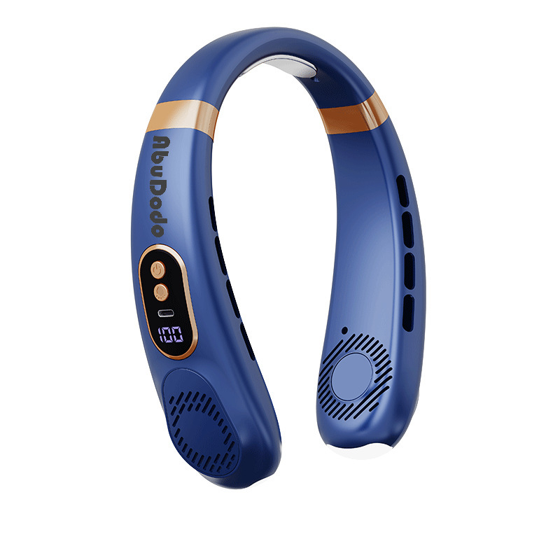 New USB-Charging Smart Bladeless Neck Fan - Image 2