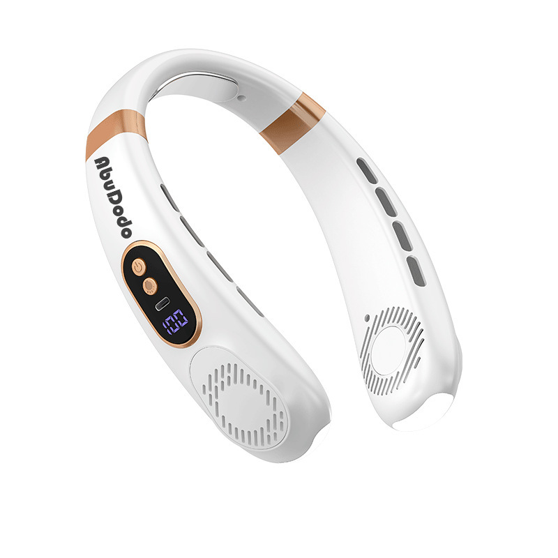 New USB-Charging Smart Bladeless Neck Fan - Image 6