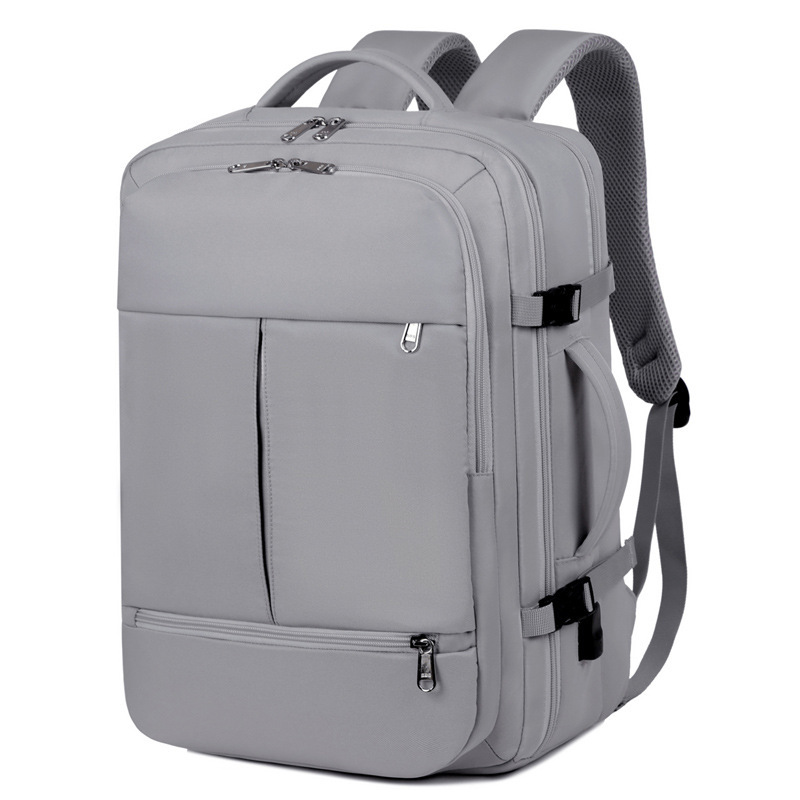 Large Capacity Backpack For Women Men Multiple Pockets And Zippers Versatile Computer Bags Business Travel Backpack - Image 8