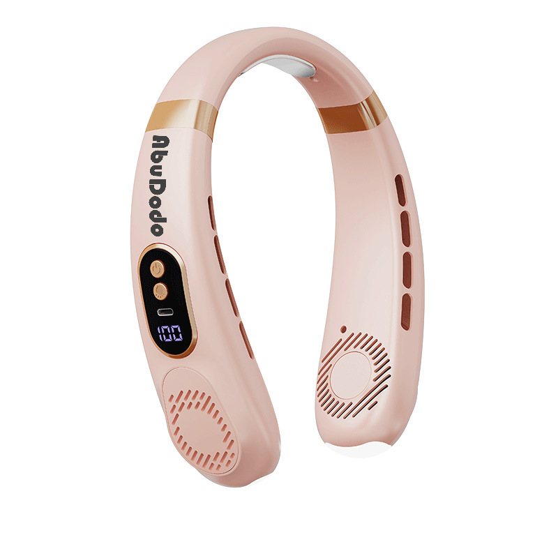 New USB-Charging Smart Bladeless Neck Fan - Image 4