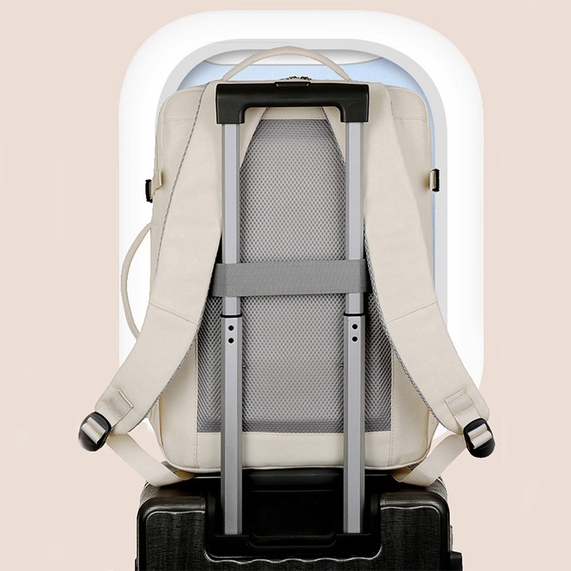 Large Capacity Backpack For Women Men Multiple Pockets And Zippers Versatile Computer Bags Business Travel Backpack - Image 5